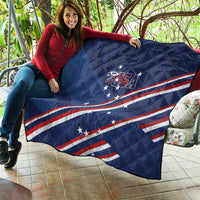 USA Rugby Stars Motif Quilt GO Eagles
