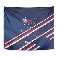 USA Rugby Stars Motif Tapestry GO Eagles