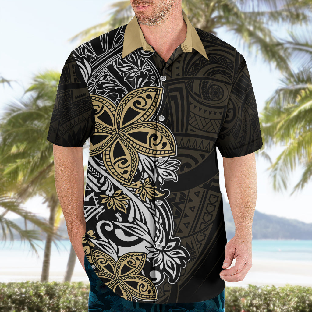 Polynesian Pride Hawaiian Shirt Tiare With Plumeria Mix Style - Wonder Print Shop