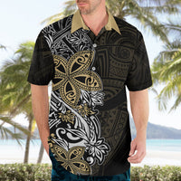 Polynesian Pride Hawaiian Shirt Tiare With Plumeria Mix Style - Wonder Print Shop