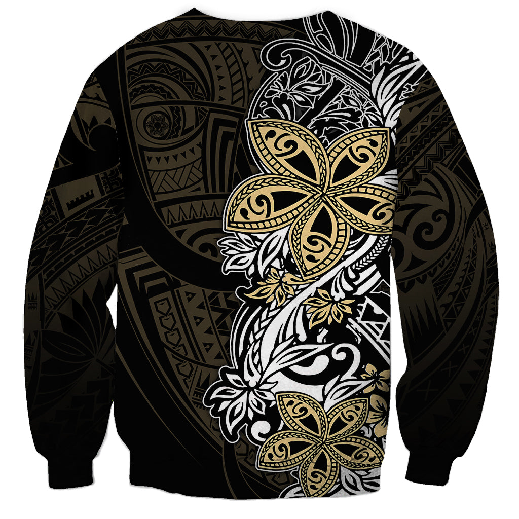 Polynesian Pride Sweatshirt Tiare With Plumeria Mix Style - Wonder Print Shop