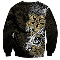 Polynesian Pride Sweatshirt Tiare With Plumeria Mix Style - Wonder Print Shop