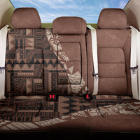 Bula Fiji Back Car Seat Cover Tribal Masi Tapa - Brown LT7 - Wonder Print Shop