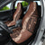 Bula Fiji Car Seat Cover Tribal Masi Tapa - Brown LT7 - Wonder Print Shop