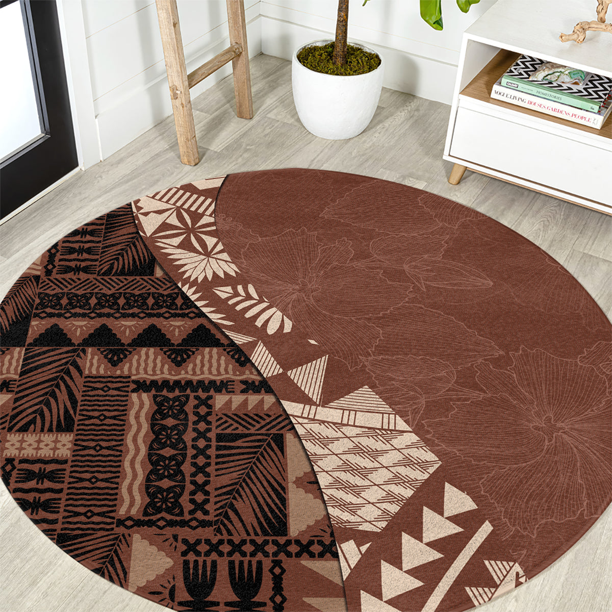 bula-fiji-round-carpet-tribal-masi-tapa-brown