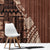 Bula Fiji Window Curtain Tribal Masi Tapa - Brown - Wonder Print Shop
