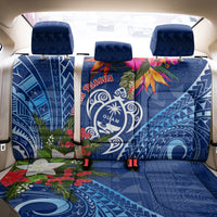 Guam Christmas Back Car Seat Cover Turtle Mix Tapa Felis Pasgua LT7 - Wonder Print Shop