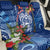 Guam Christmas Back Car Seat Cover Turtle Mix Tapa Felis Pasgua LT7 - Wonder Print Shop
