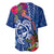 Guam Christmas Baseball Jersey Turtle Mix Tapa Felis Pasgua LT7 - Wonder Print Shop
