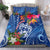 Guam Christmas Bedding Set Turtle Mix Tapa Felis Pasgua LT7 - Wonder Print Shop