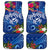 Guam Christmas Car Mats Turtle Mix Tapa Felis Pasgua LT7 - Wonder Print Shop