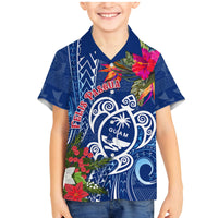 Guam Christmas Family Matching Mermaid Dress and Hawaiian Shirt Turtle Mix Tapa Felis Pasgua LT7 - Wonder Print Shop