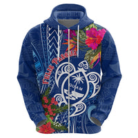 Guam Christmas Hoodie Turtle Mix Tapa Felis Pasgua - Wonder Print Shop