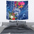 Guam Christmas Tapestry Turtle Mix Tapa Felis Pasgua - Wonder Print Shop