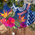 Guam Christmas Tree Skirt Turtle Mix Tapa Felis Pasgua - Wonder Print Shop
