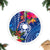 Guam Christmas Tree Skirt Turtle Mix Tapa Felis Pasgua - Wonder Print Shop
