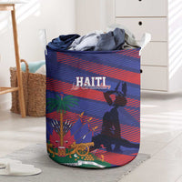 Haiti Football Les Grenadiers Laundry Basket Echoes of History - Wonder Print Shop