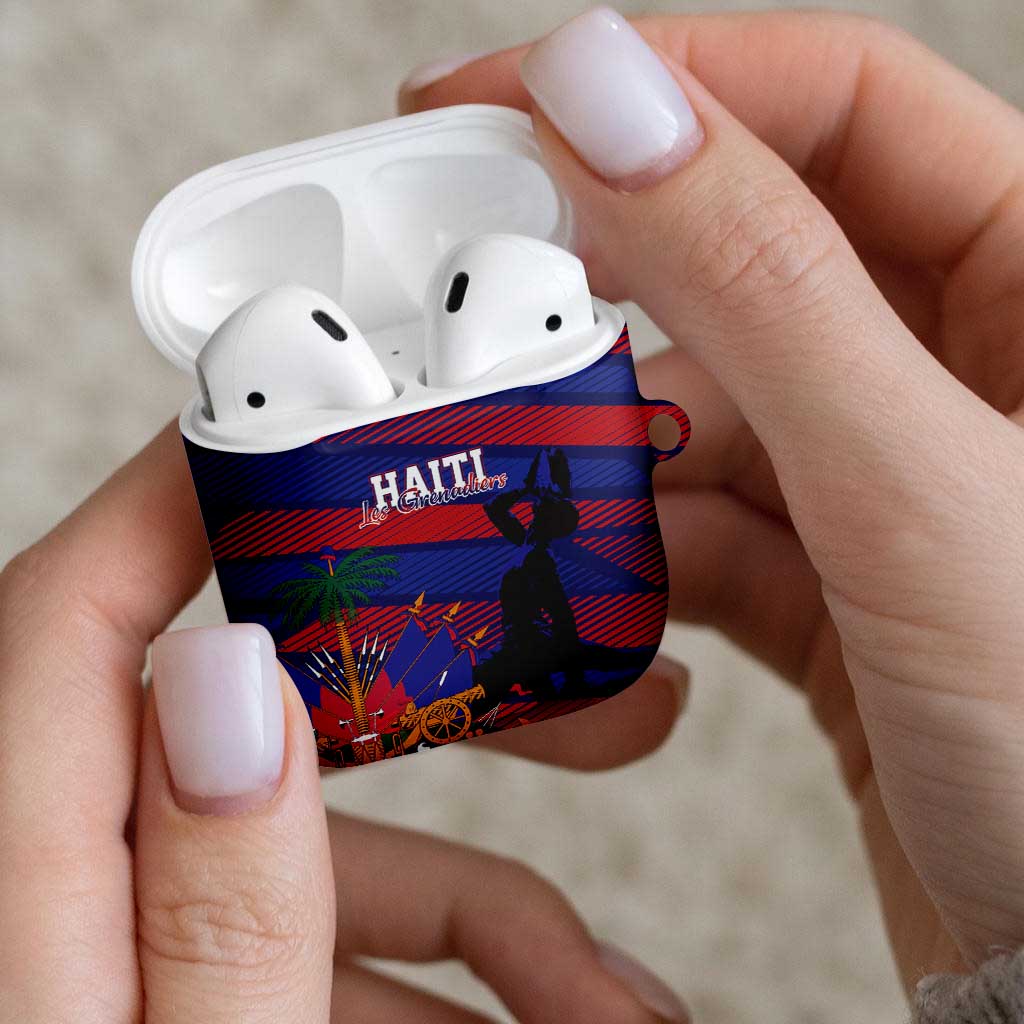 Haiti Football Les Grenadiers AirPods Case Echoes of History - Wonder Print Shop