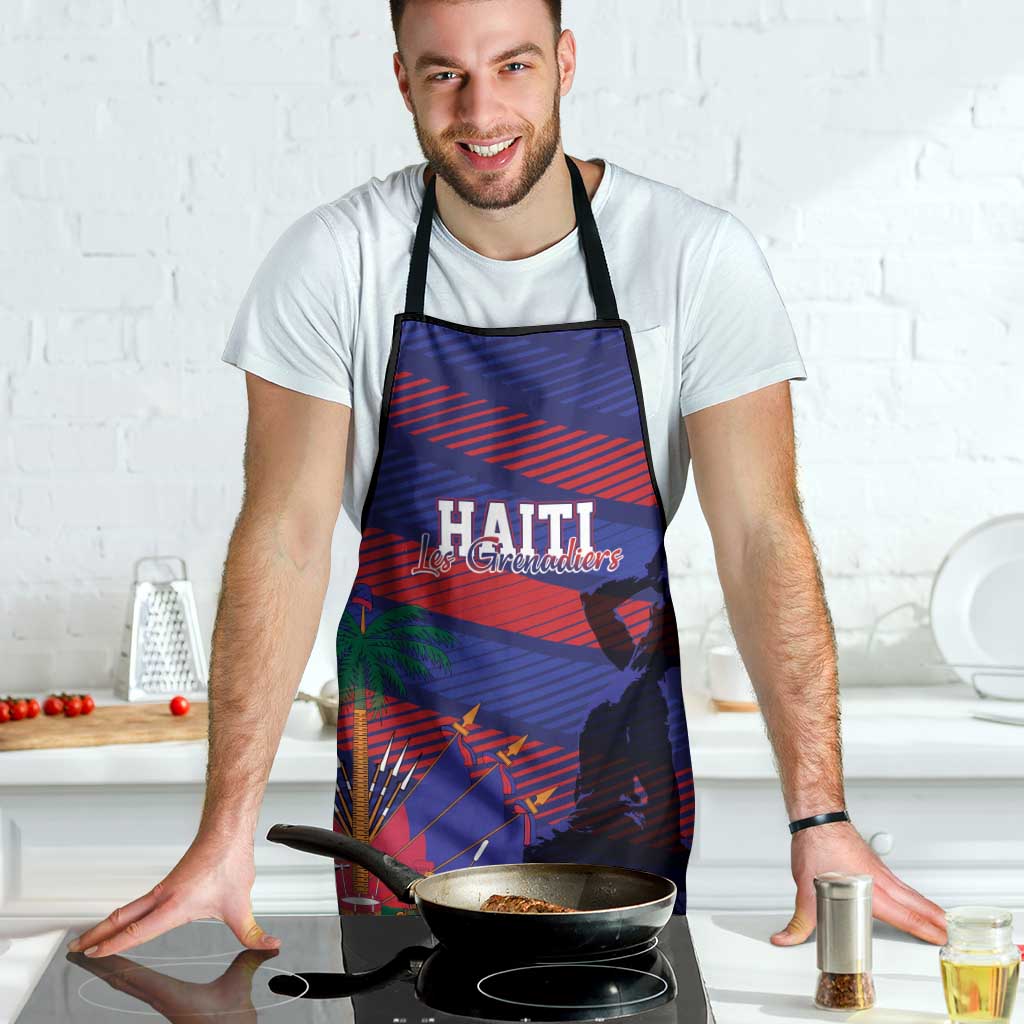 Haiti Football Les Grenadiers Apron Echoes of History - Wonder Print Shop
