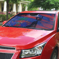 Haiti Football Les Grenadiers Auto Sun Shade Echoes of History - Wonder Print Shop
