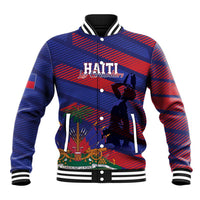 Haiti Football Personalized Les Grenadiers Baseball Jacket Echoes of History - Wonder Print Shop