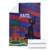 Haiti Football Les Grenadiers Blanket Echoes of History - Wonder Print Shop