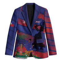 Haiti Football Personalized Les Grenadiers Blazer Echoes of History - Wonder Print Shop