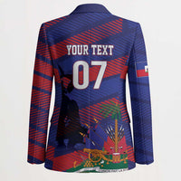 Haiti Football Personalized Les Grenadiers Blazer Echoes of History - Wonder Print Shop