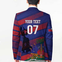 Haiti Football Personalized Les Grenadiers Blazer Echoes of History - Wonder Print Shop