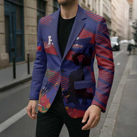 Haiti Football Personalized Les Grenadiers Blazer Echoes of History - Wonder Print Shop