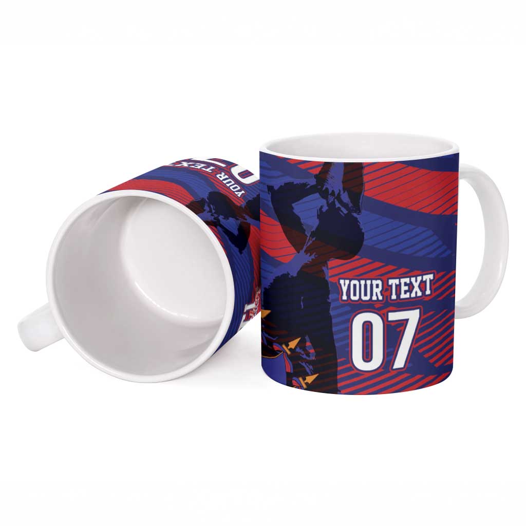 Haiti Football Personalized Les Grenadiers Ceramic Mug Echoes of History - Wonder Print Shop