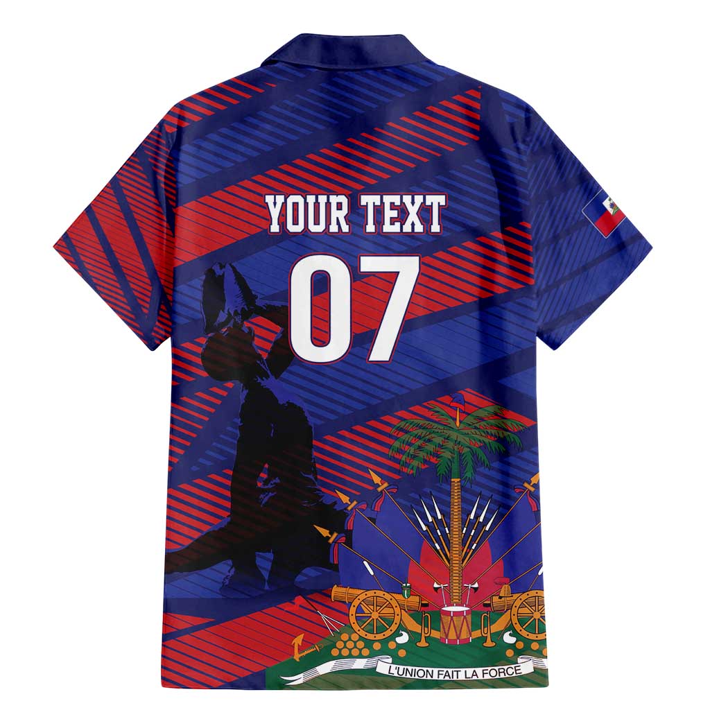 Haiti Football Personalized Les Grenadiers Family Matching Mermaid Dress and Hawaiian Shirt Echoes of History - Wonder Print Shop