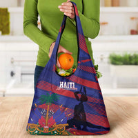 Haiti Football Les Grenadiers Grocery Bag Echoes of History - Wonder Print Shop