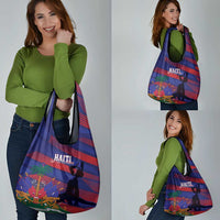 Haiti Football Les Grenadiers Grocery Bag Echoes of History - Wonder Print Shop