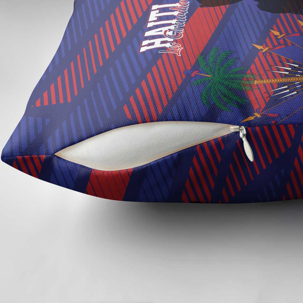 Haiti Football Les Grenadiers Pillow Cover Echoes of History - Wonder Print Shop