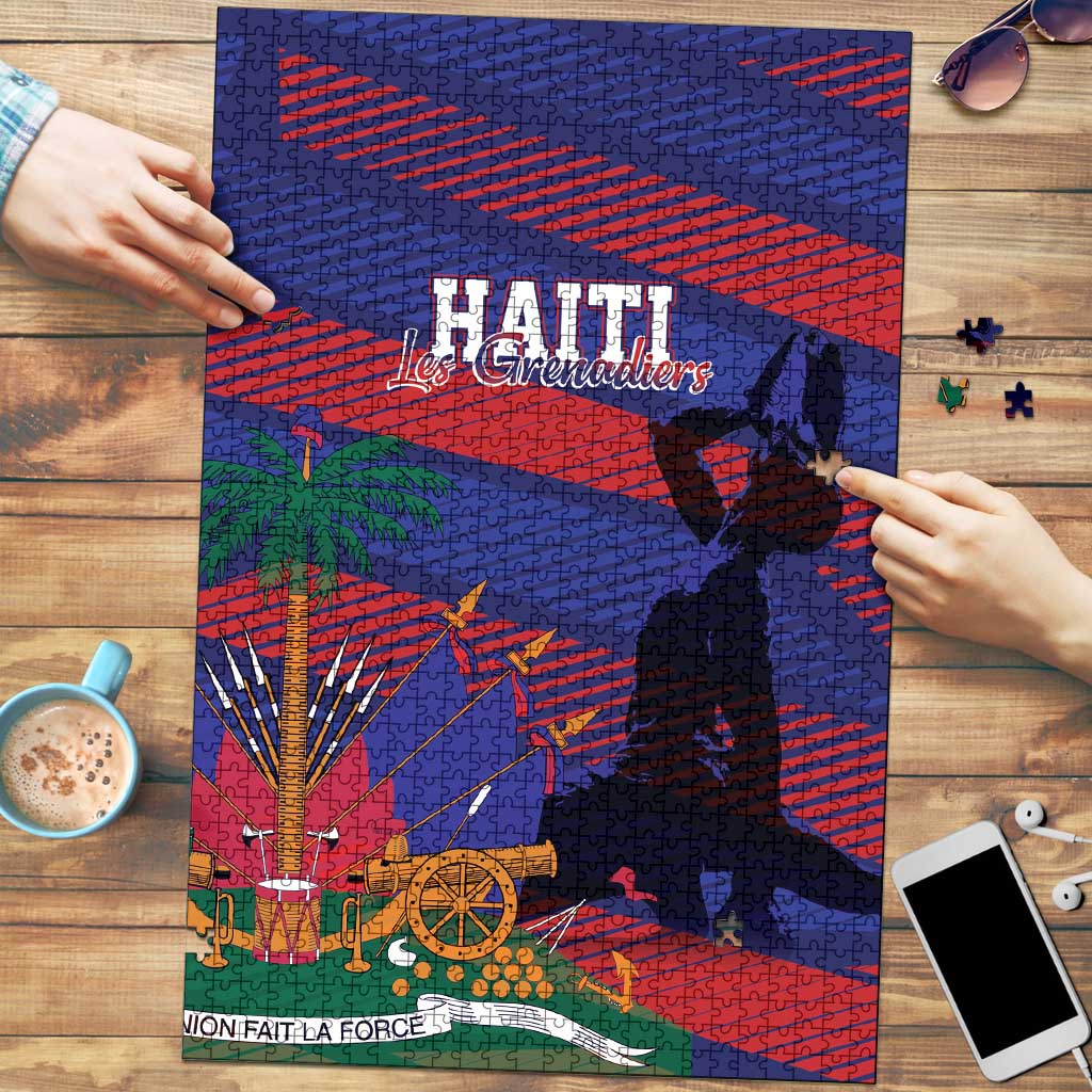 Haiti Football Les Grenadiers Puzzle Echoes of History - Wonder Print Shop