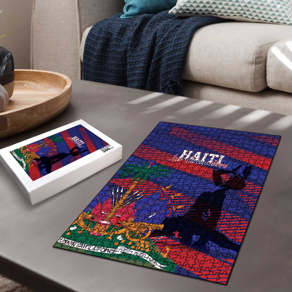 Haiti Football Les Grenadiers Puzzle Echoes of History - Wonder Print Shop