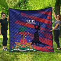 Haiti Football Les Grenadiers Quilt Echoes of History - Wonder Print Shop