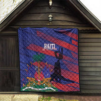 Haiti Football Les Grenadiers Quilt Echoes of History - Wonder Print Shop