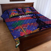 Haiti Football Les Grenadiers Quilt Bed Set Echoes of History - Wonder Print Shop