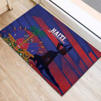 Haiti Football Les Grenadiers Rubber Doormat Echoes of History - Wonder Print Shop