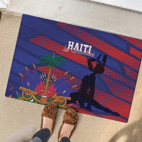 Haiti Football Les Grenadiers Rubber Doormat Echoes of History - Wonder Print Shop