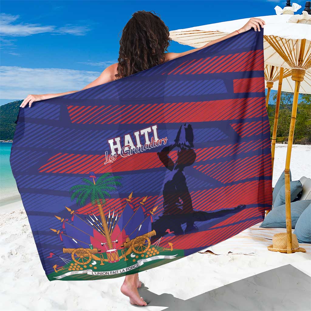 Haiti Football Les Grenadiers Sarong Echoes of History - Wonder Print Shop