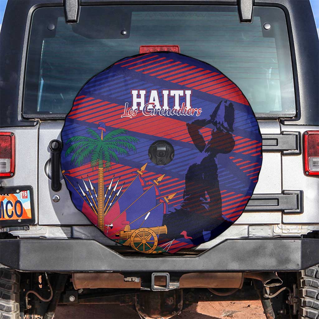 Haiti Football Les Grenadiers Spare Tire Cover Echoes of History - Wonder Print Shop