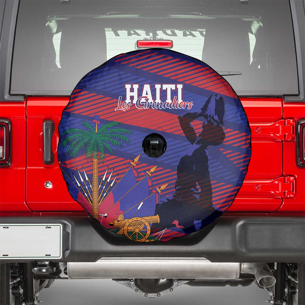 Haiti Football Les Grenadiers Spare Tire Cover Echoes of History - Wonder Print Shop
