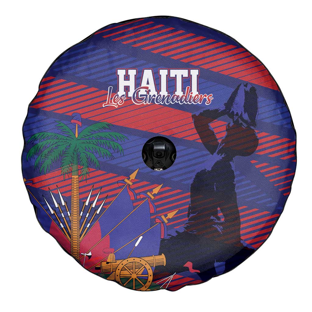 Haiti Football Les Grenadiers Spare Tire Cover Echoes of History - Wonder Print Shop
