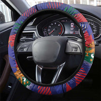 Haiti Football Les Grenadiers Steering Wheel Cover Echoes of History - Wonder Print Shop