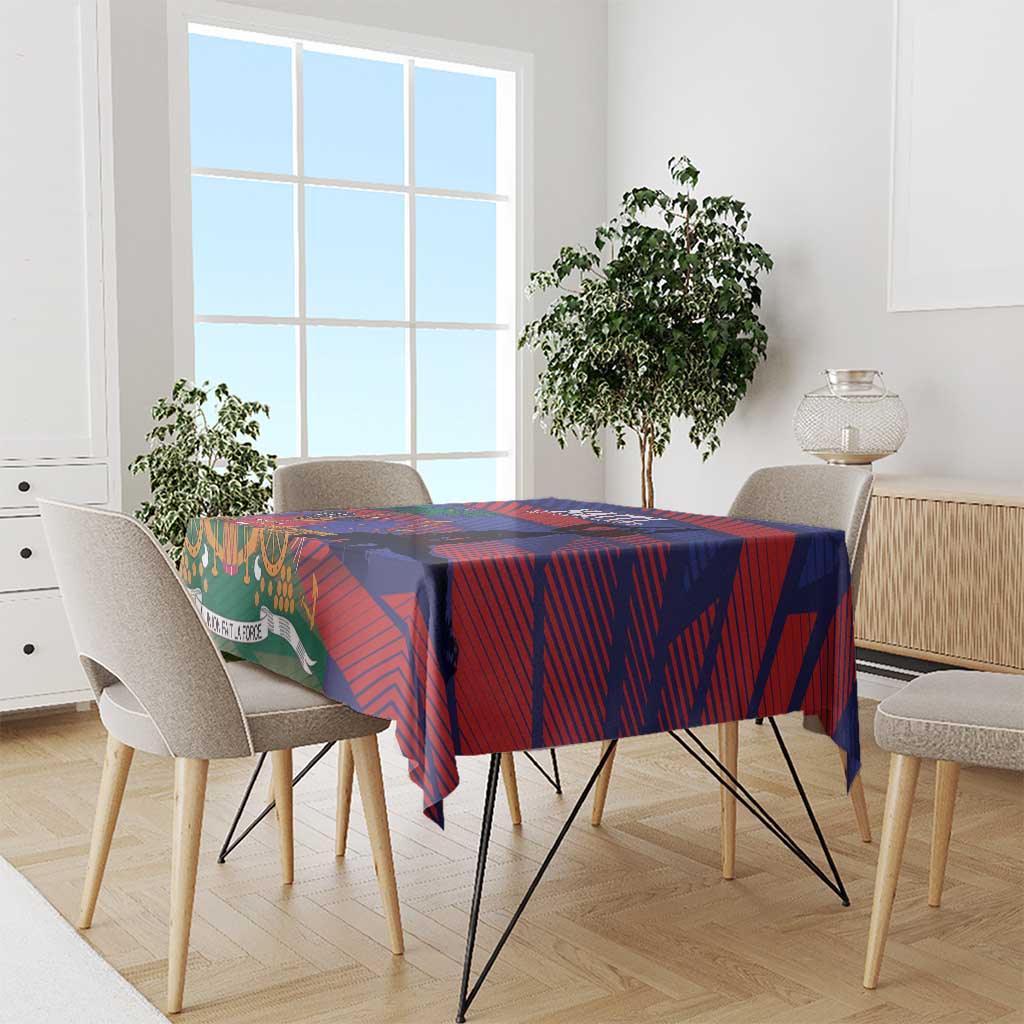 Haiti Football Les Grenadiers Tablecloth Echoes of History - Wonder Print Shop