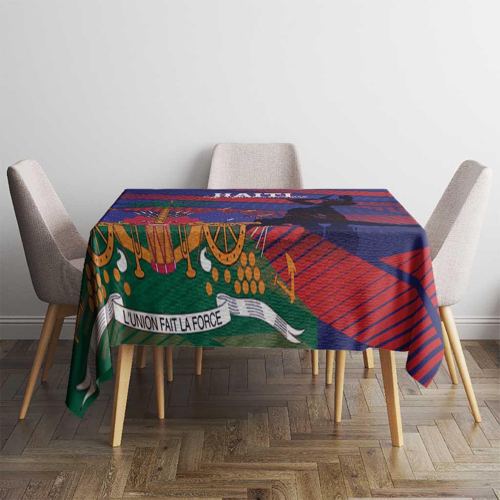 Haiti Football Les Grenadiers Tablecloth Echoes of History - Wonder Print Shop