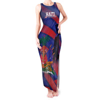 Haiti Football Personalized Les Grenadiers Tank Maxi Dress Echoes of History - Wonder Print Shop